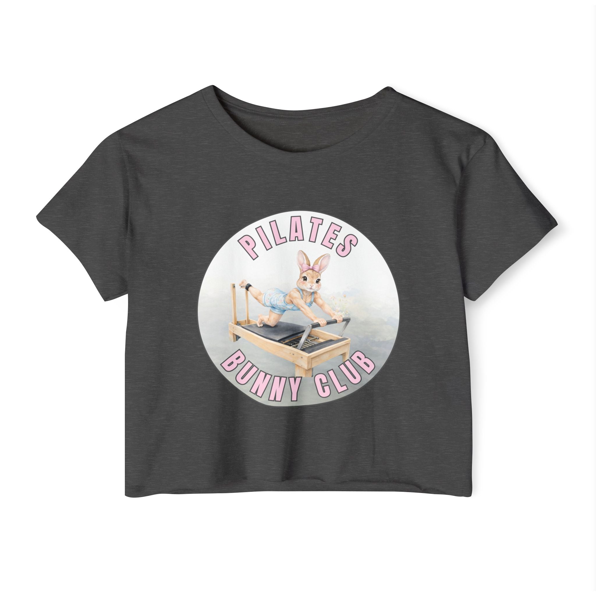 Pilates Bunny Club Crop Top