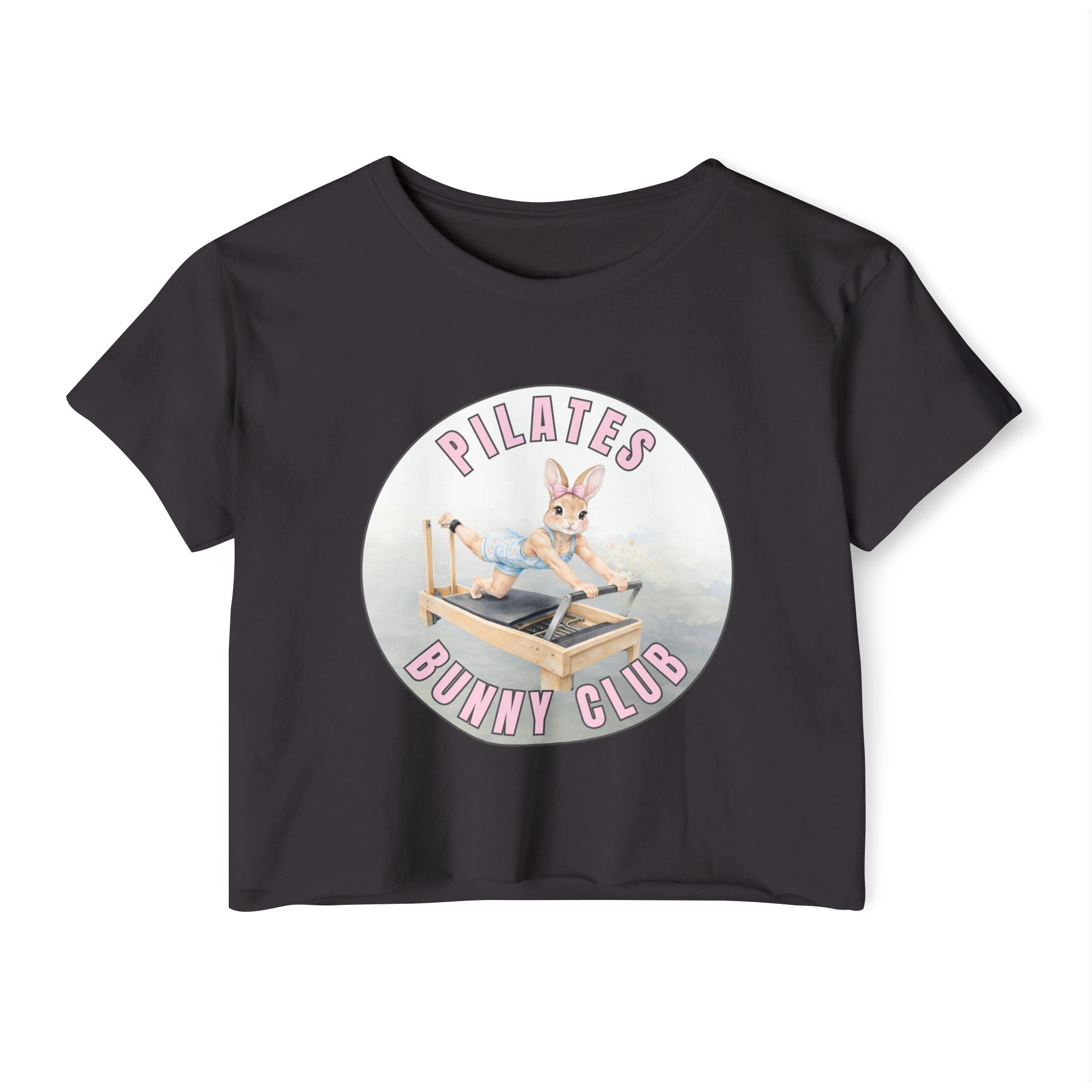 Pilates Bunny Club Crop Top