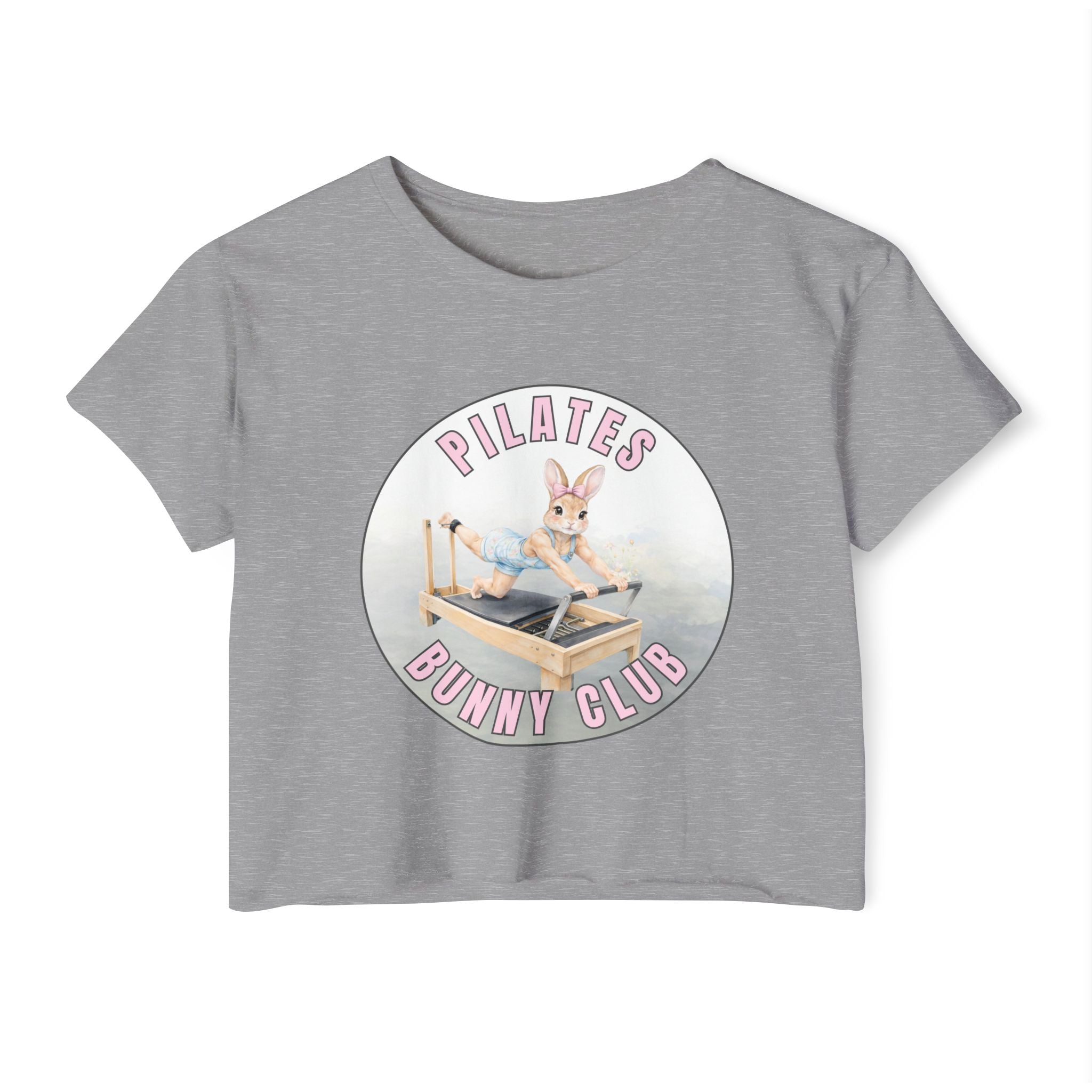 Pilates Bunny Club Crop Top