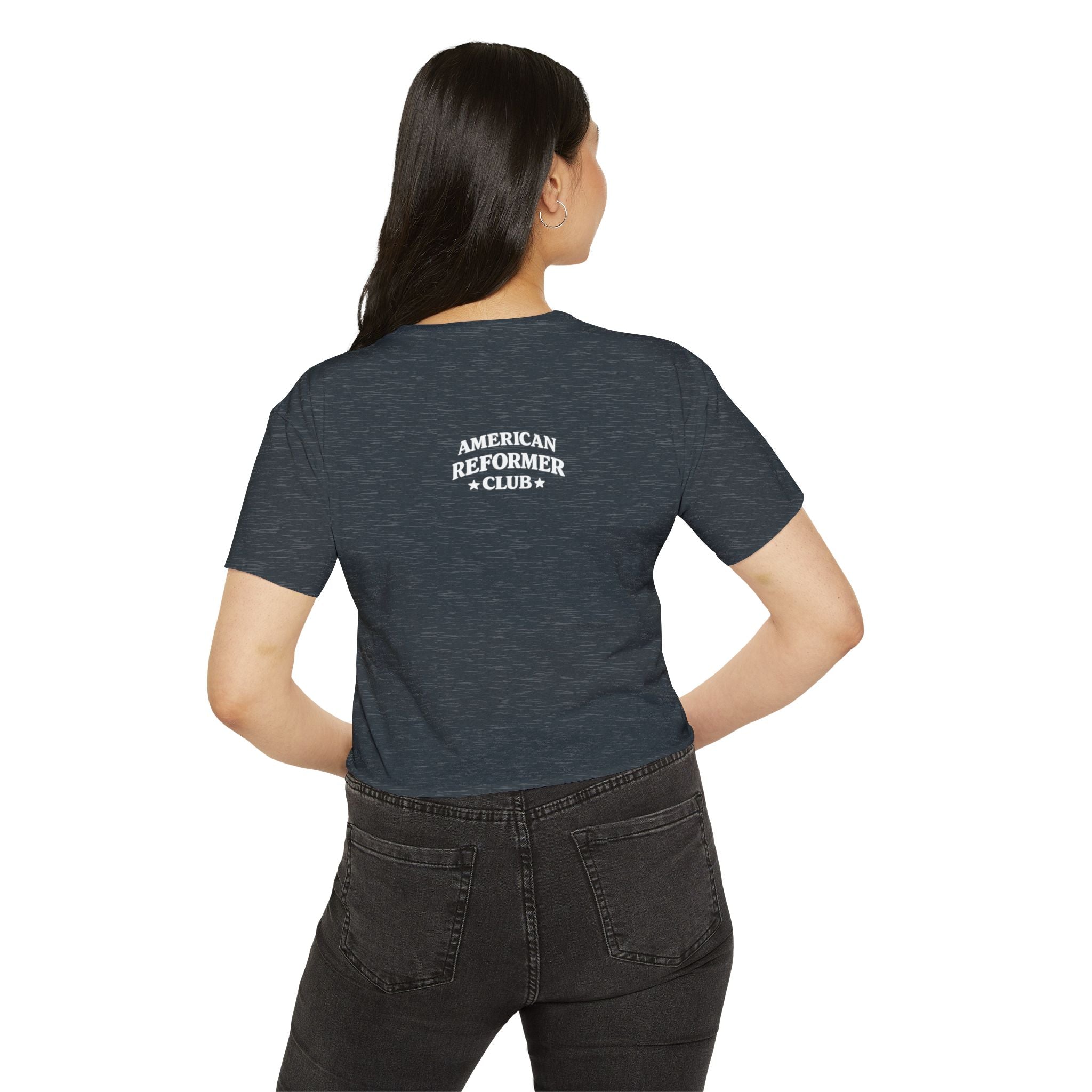 Red White & Reformer Crop Top | 4th of July Pilates Shirt | Patriotic Pilates Tee | Women’s Cropped Workout Shirt