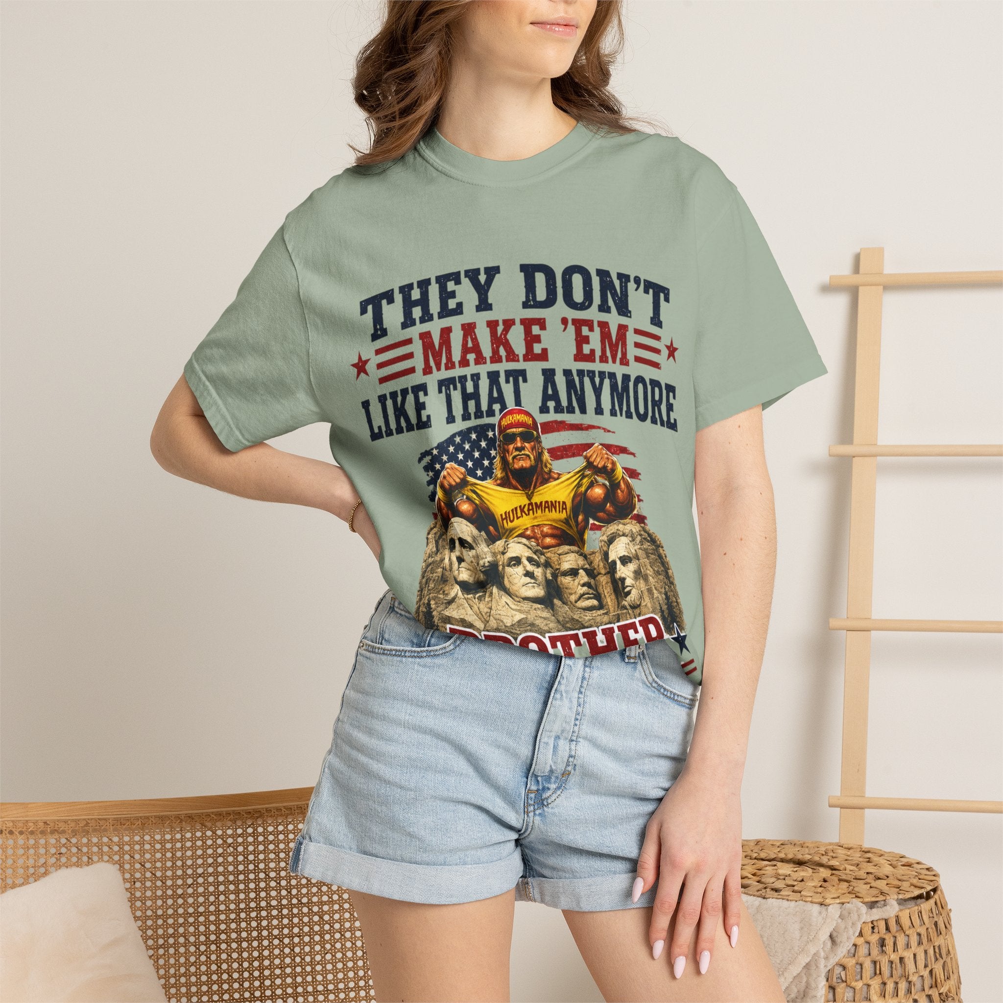 They Don't Make 'Em Like That Anymore Brother T-Shirt — Hulkmania Legends Never Die Retro Tee