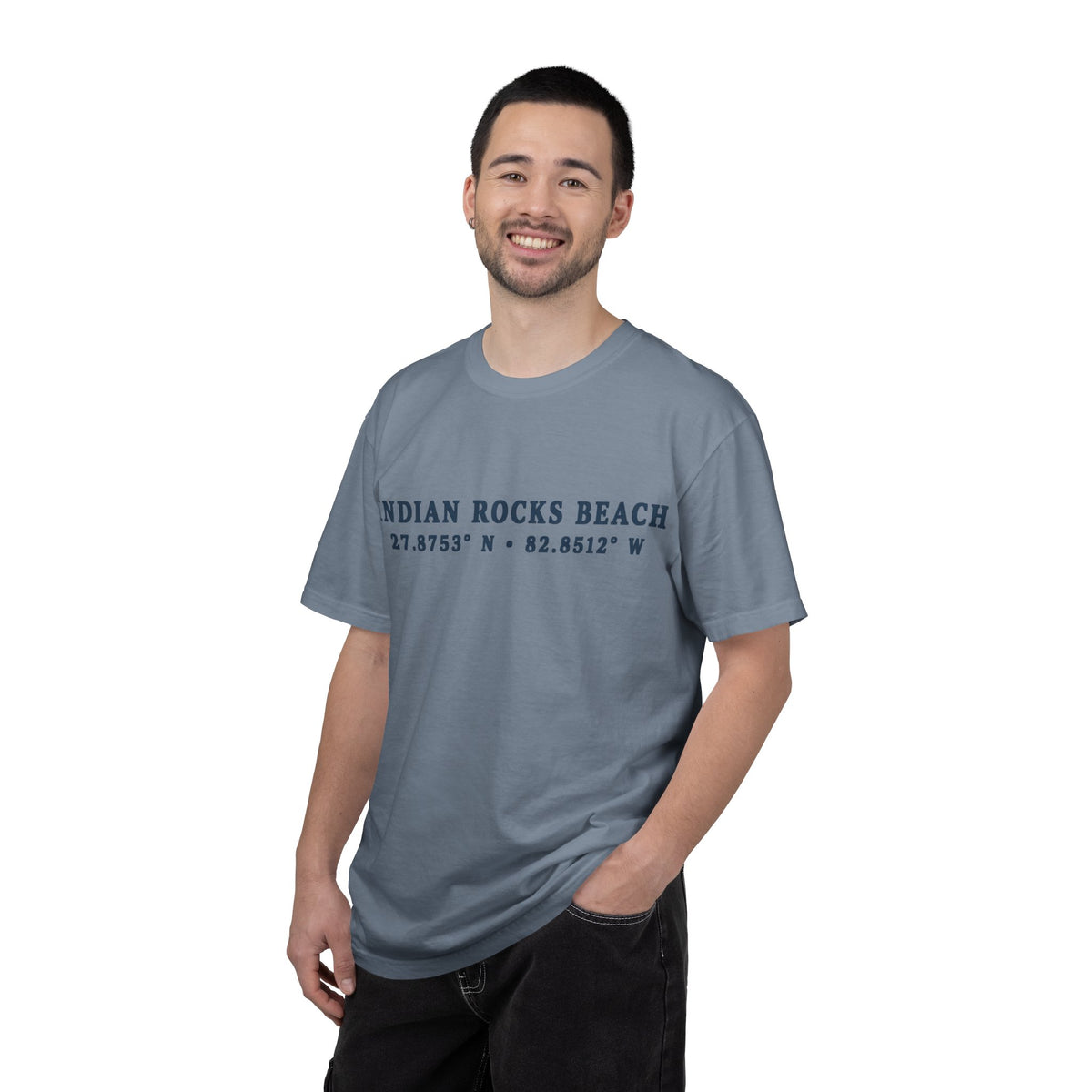 Indian Rocks Beach Skim Club T-Shirt — Retro Surf Sunset Tee