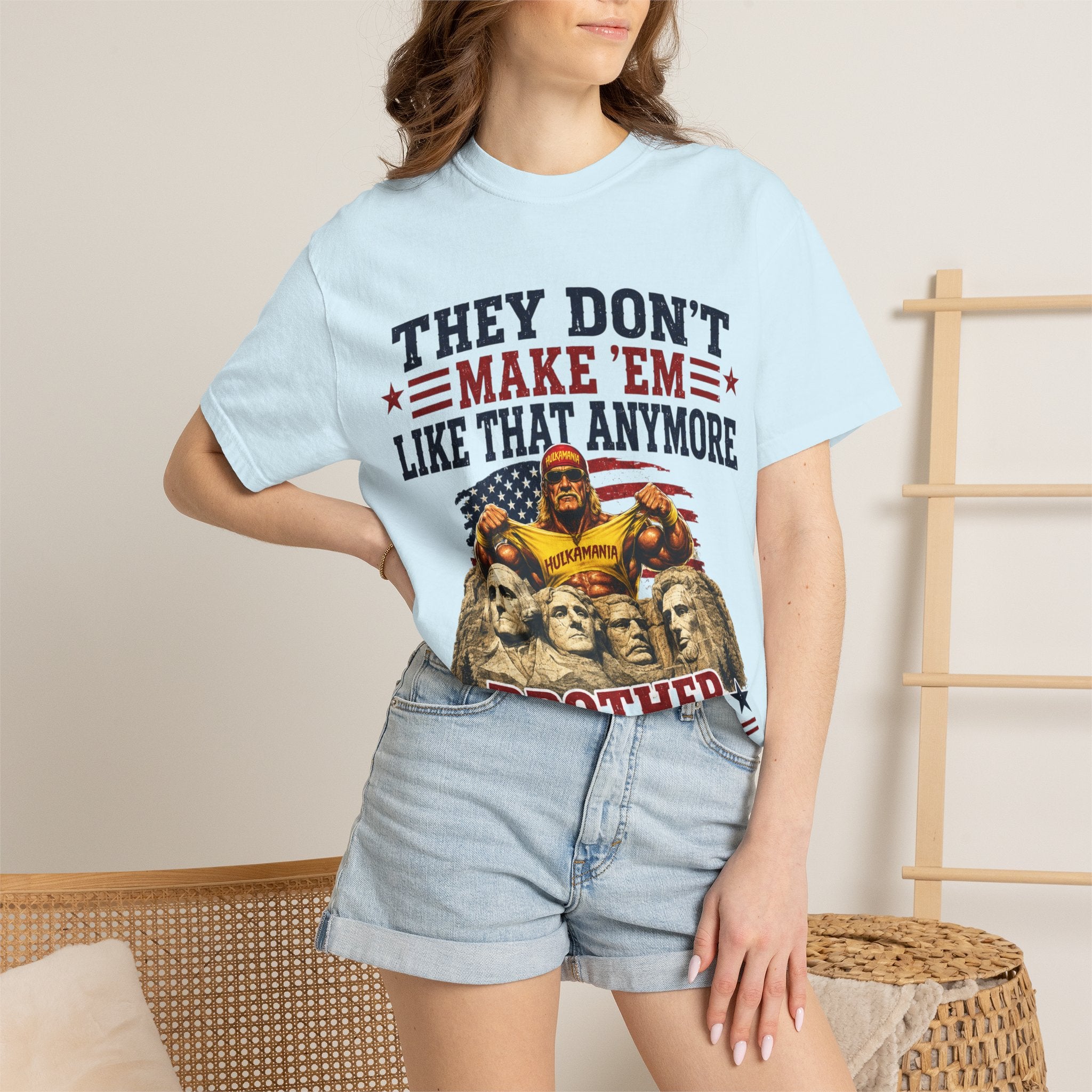 They Don't Make 'Em Like That Anymore Brother T-Shirt — Hulkmania Legends Never Die Retro Tee