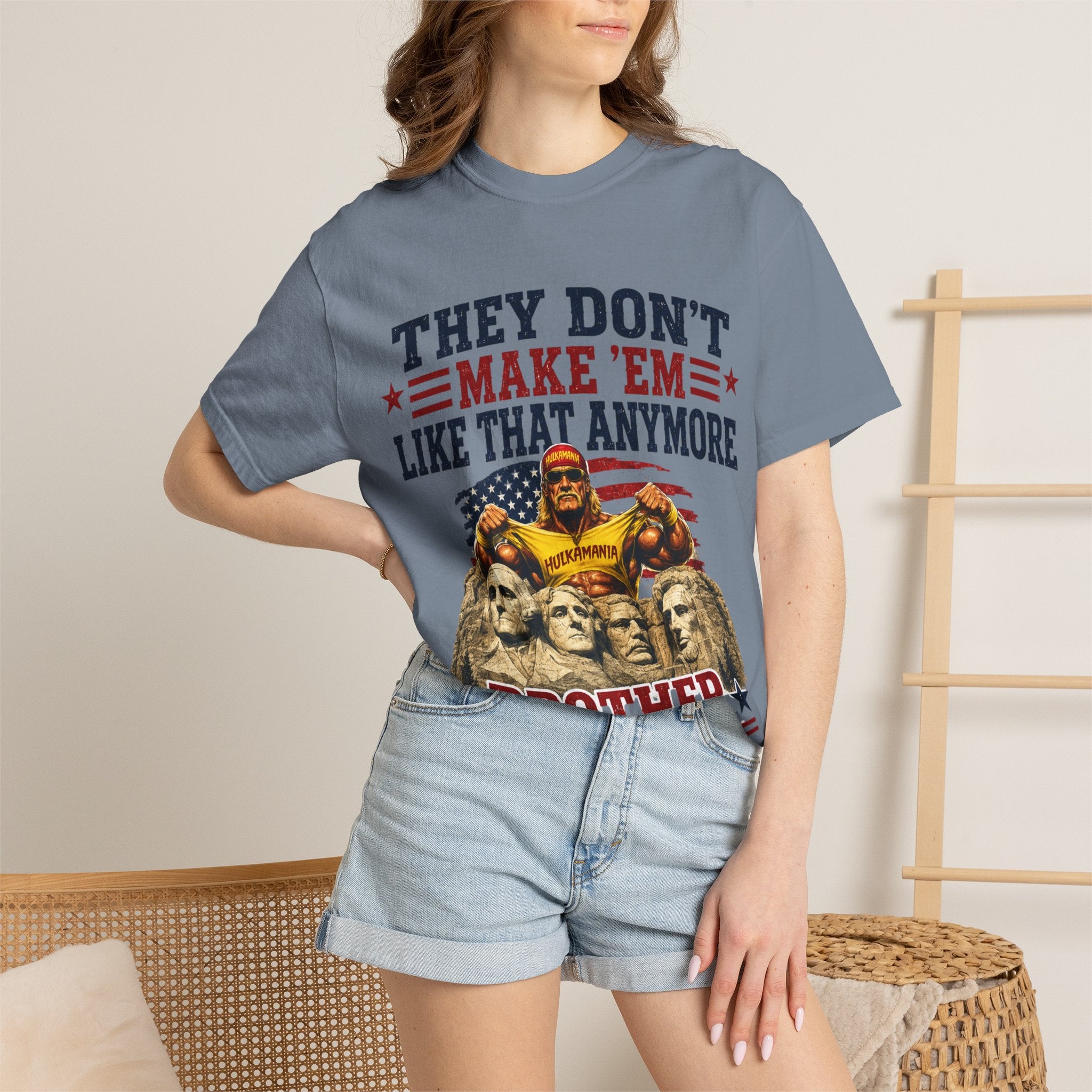 They Don't Make 'Em Like That Anymore Brother T-Shirt — Hulkmania Legends Never Die Retro Tee
