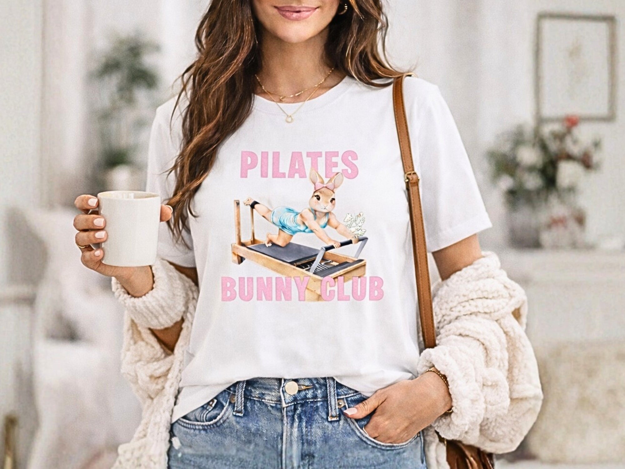 Pilates Bunny Club Tee