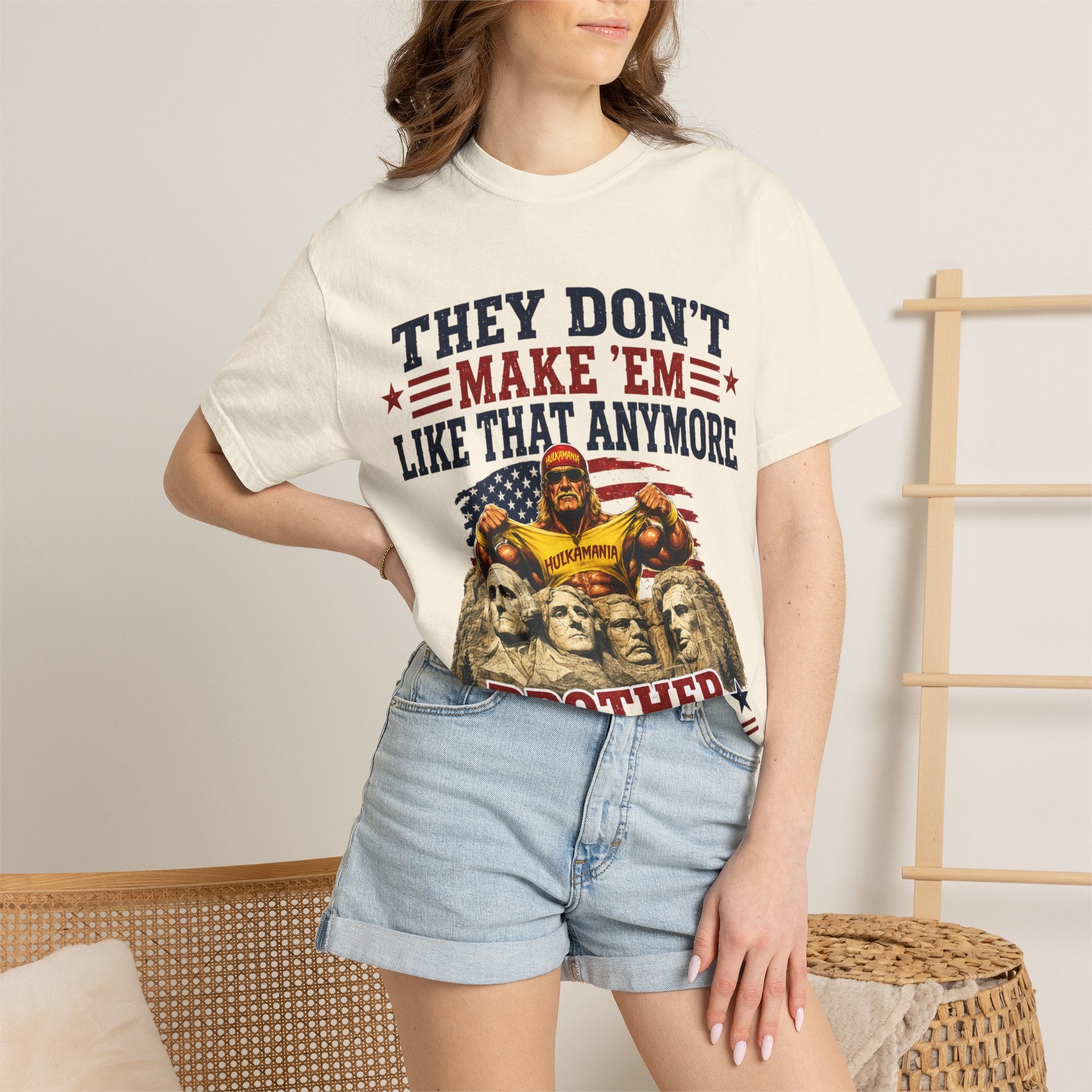 They Don't Make 'Em Like That Anymore Brother T-Shirt — Hulkmania Legends Never Die Retro Tee