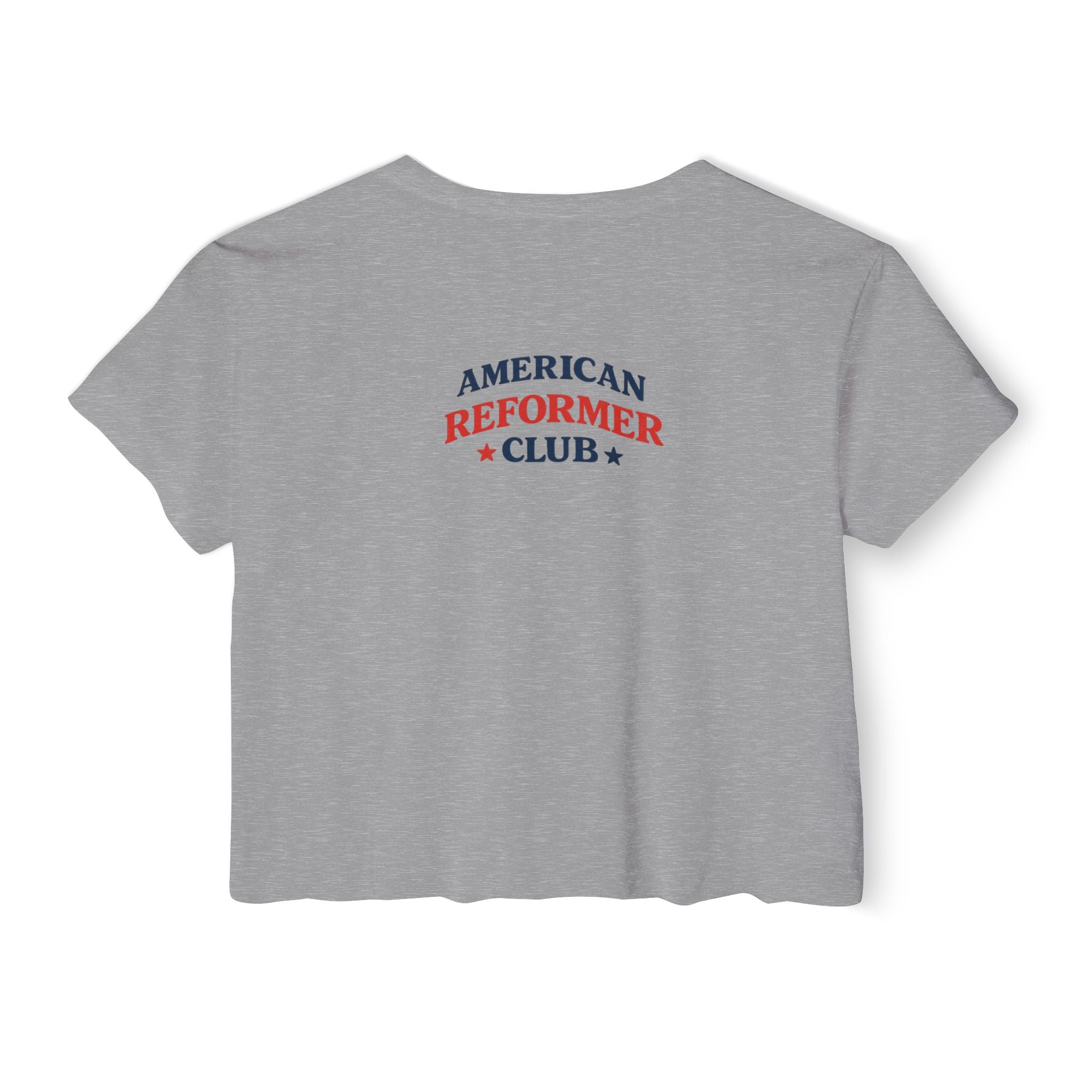 Red White & Reformer Crop Top | 4th of July Pilates Shirt | Patriotic Pilates Tee | Women’s Cropped Workout Shirt