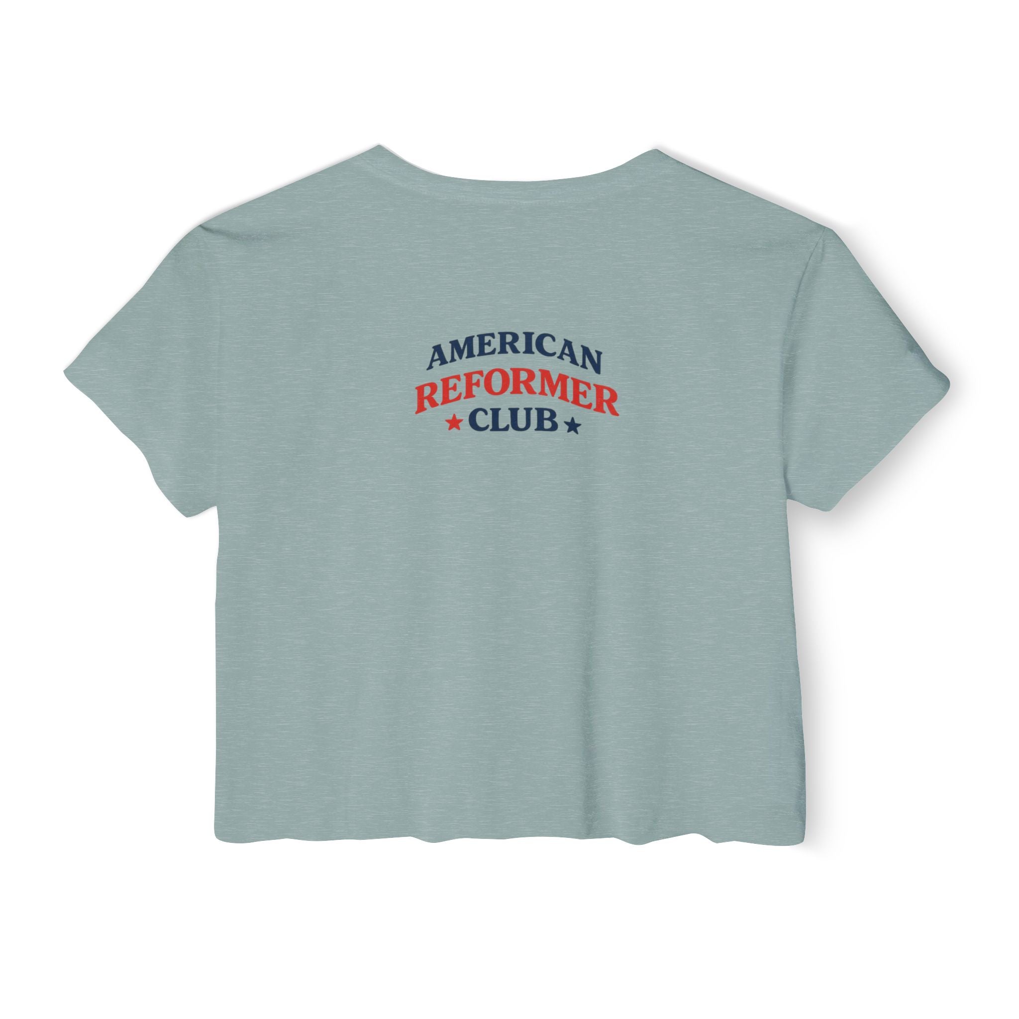 Red White & Reformer Crop Top | 4th of July Pilates Shirt | Patriotic Pilates Tee | Women’s Cropped Workout Shirt