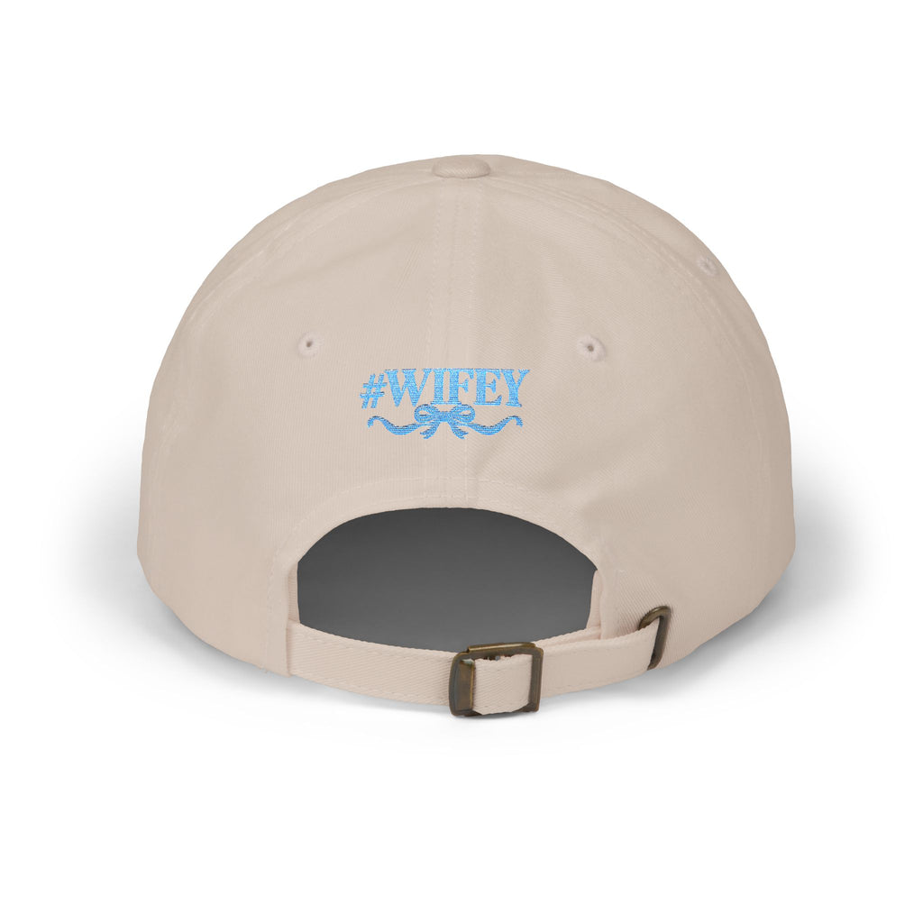 Hot Wife Club Dad Cap — Embroidered "Wifey" Backstrap Baseball Hat