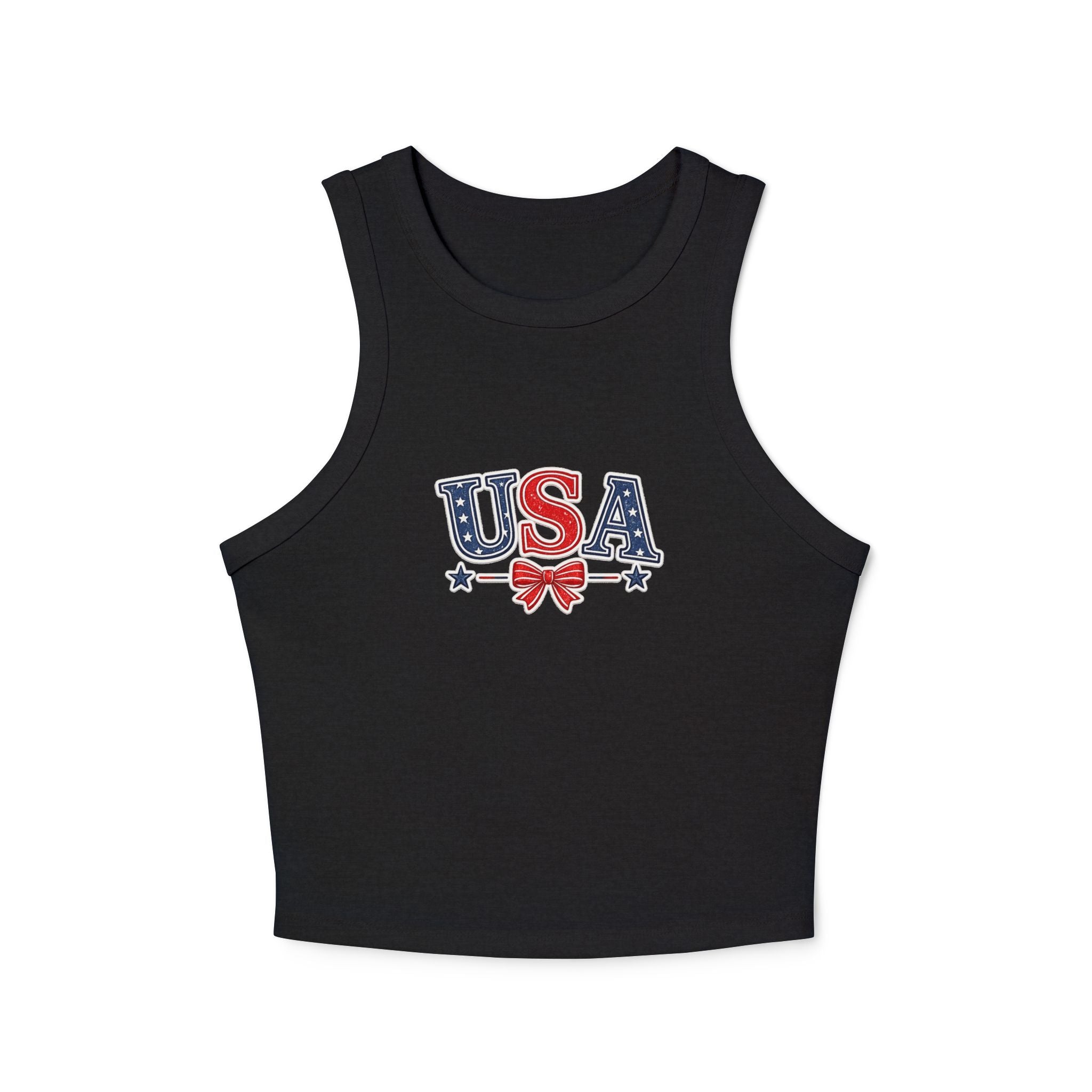 Women's Micro Rib Racer Tank Top