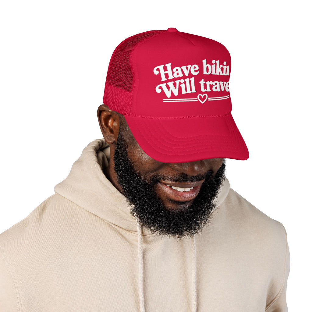 Have Bikini Will Travel Trucker Hat