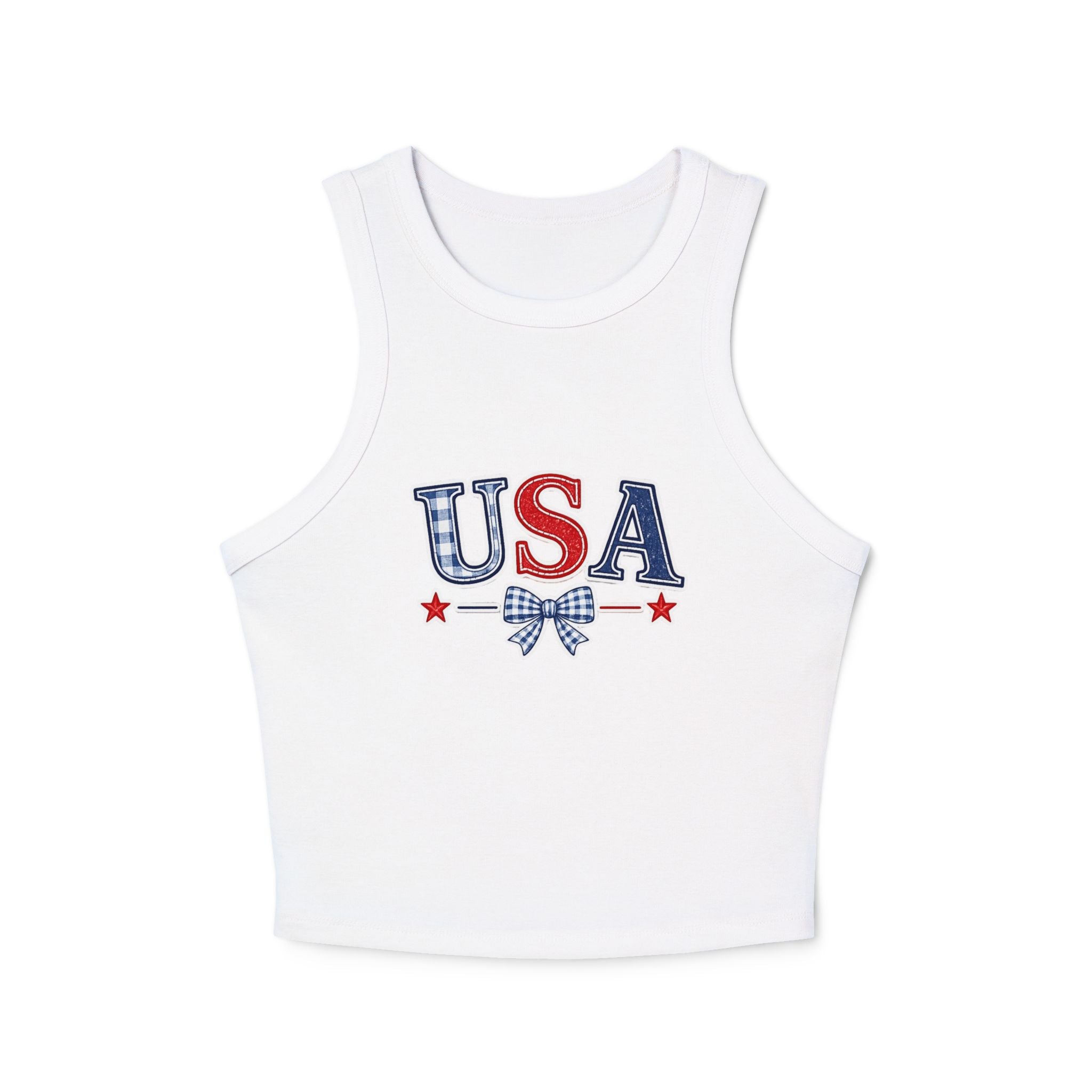 Women's Micro Rib Racer Tank Top