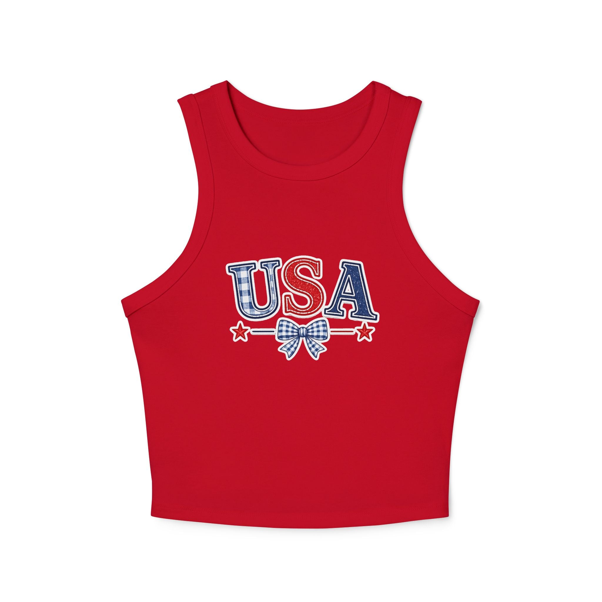 Women's Micro Rib Racer Tank Top